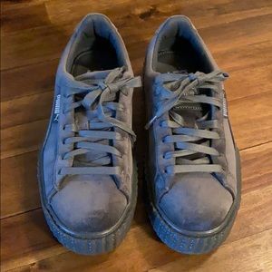 Puma Creeper Velvet Glacier Gray us 7 / EUR 37.5